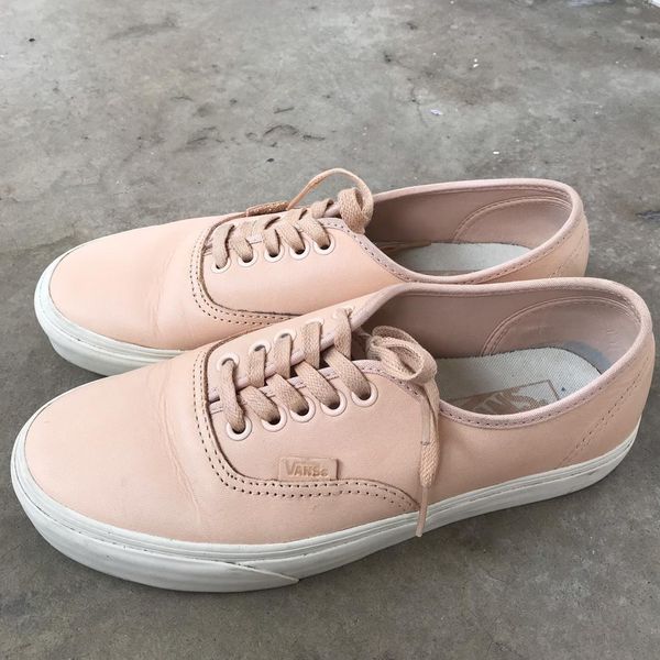 Vans Authentic Veggie Tan Leather Grailed