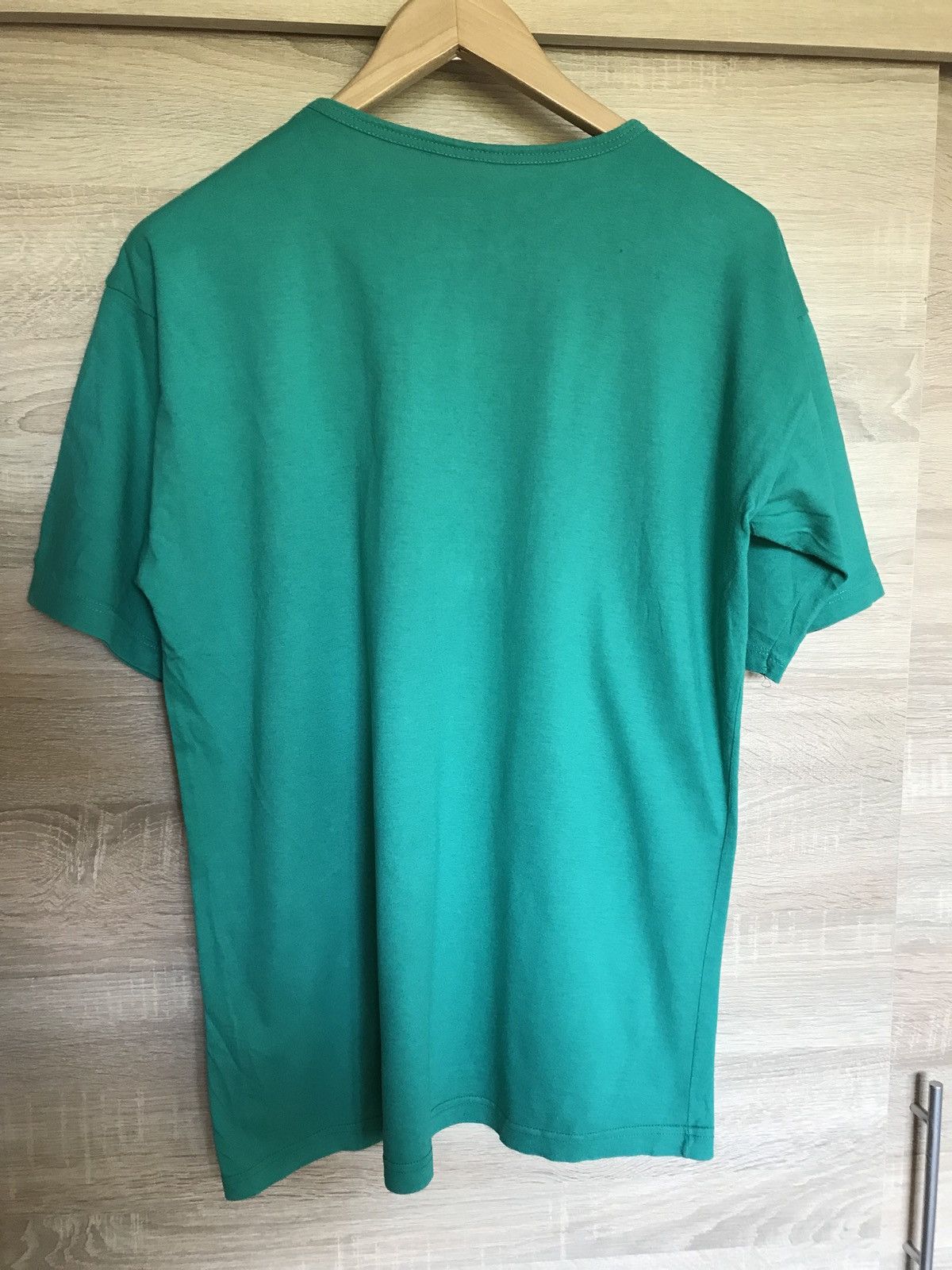 Kenzo × Vintage Vintage Kenzo Turqoise Embroidery Embroidered Logo Text Tee Size US M / EU 48-50 / 2 - 4 Thumbnail