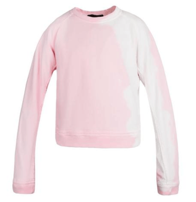Haider Ackermann Haider Ackermann Pink Perth Crewneck Bleached Sweatshirt Size US M / EU 48-50 / 2 - 4 Thumbnail