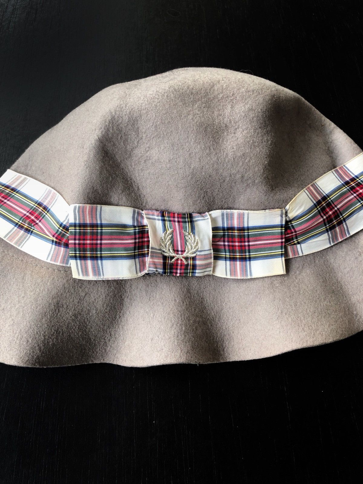 Comme des Garcons SHIRT × Fred Perry Fred Perry x Ca4la Tartan Beige Bucket Sun Hat Size ONE SIZE - 4 Thumbnail