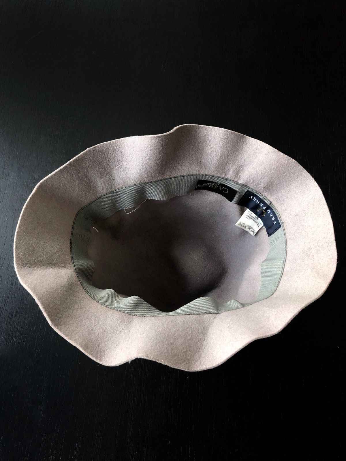 Comme des Garcons SHIRT × Fred Perry Fred Perry x Ca4la Tartan Beige Bucket Sun Hat Size ONE SIZE - 6 Thumbnail