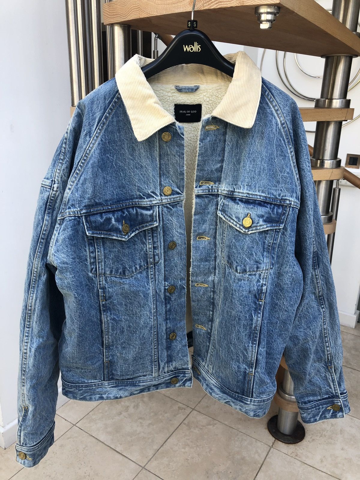 Fear of God Fear of God Fifth Collection Alpaca Sherpa Denim