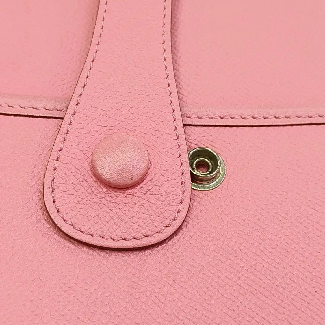 Hermes Hermes Evelyne GM Rose Confetti Epsom cowhide leather cutout Evelyne shoulder ba Size ONE SIZE - 12 Thumbnail