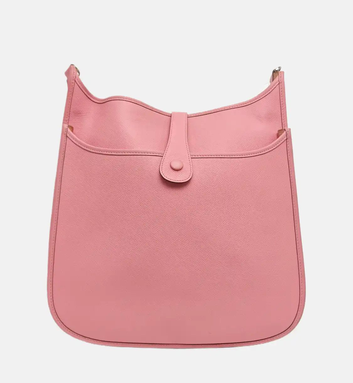Hermes Hermes Evelyne GM Rose Confetti Epsom cowhide leather cutout Evelyne shoulder ba Size ONE SIZE - 5 Thumbnail