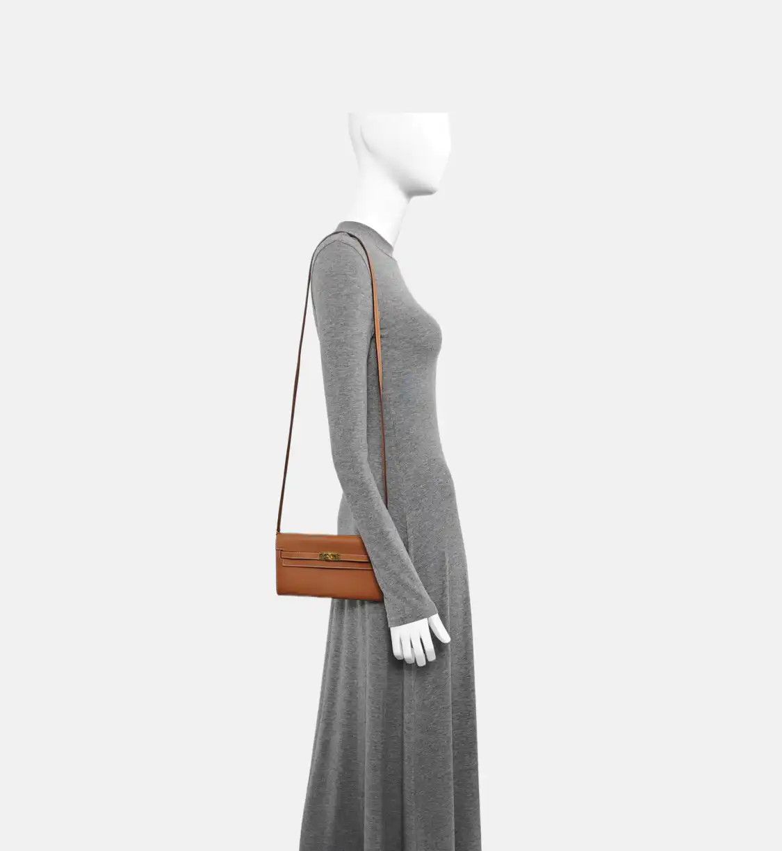 Hermes Hermes Kelly To Go 20 Gold Brown Epsom cowhide leather Kelly shoulder bag crossb Size ONE SIZE - 2 Thumbnail