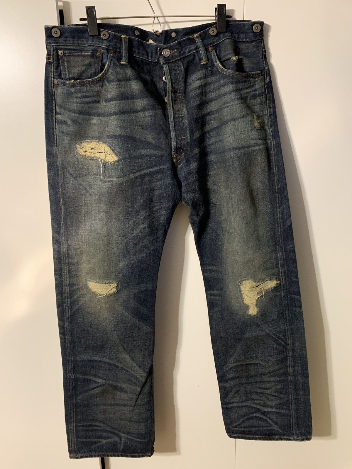 RRL Ralph Lauren Double RL Waist Overall Jean | Grailed