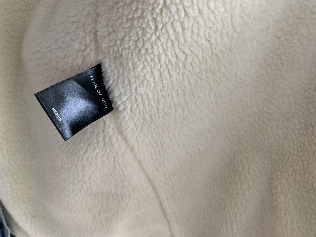 Fear of God Fear of God Denim Shearling Zipped Coat Size US M / EU 48-50 / 2 - 4 Thumbnail