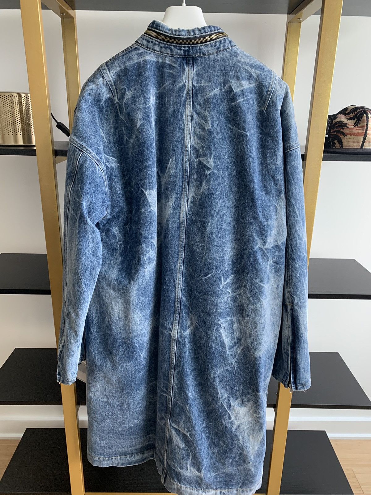 Fear of God Fear of God Denim Shearling Zipped Coat Size US M / EU 48-50 / 2 - 7 Thumbnail