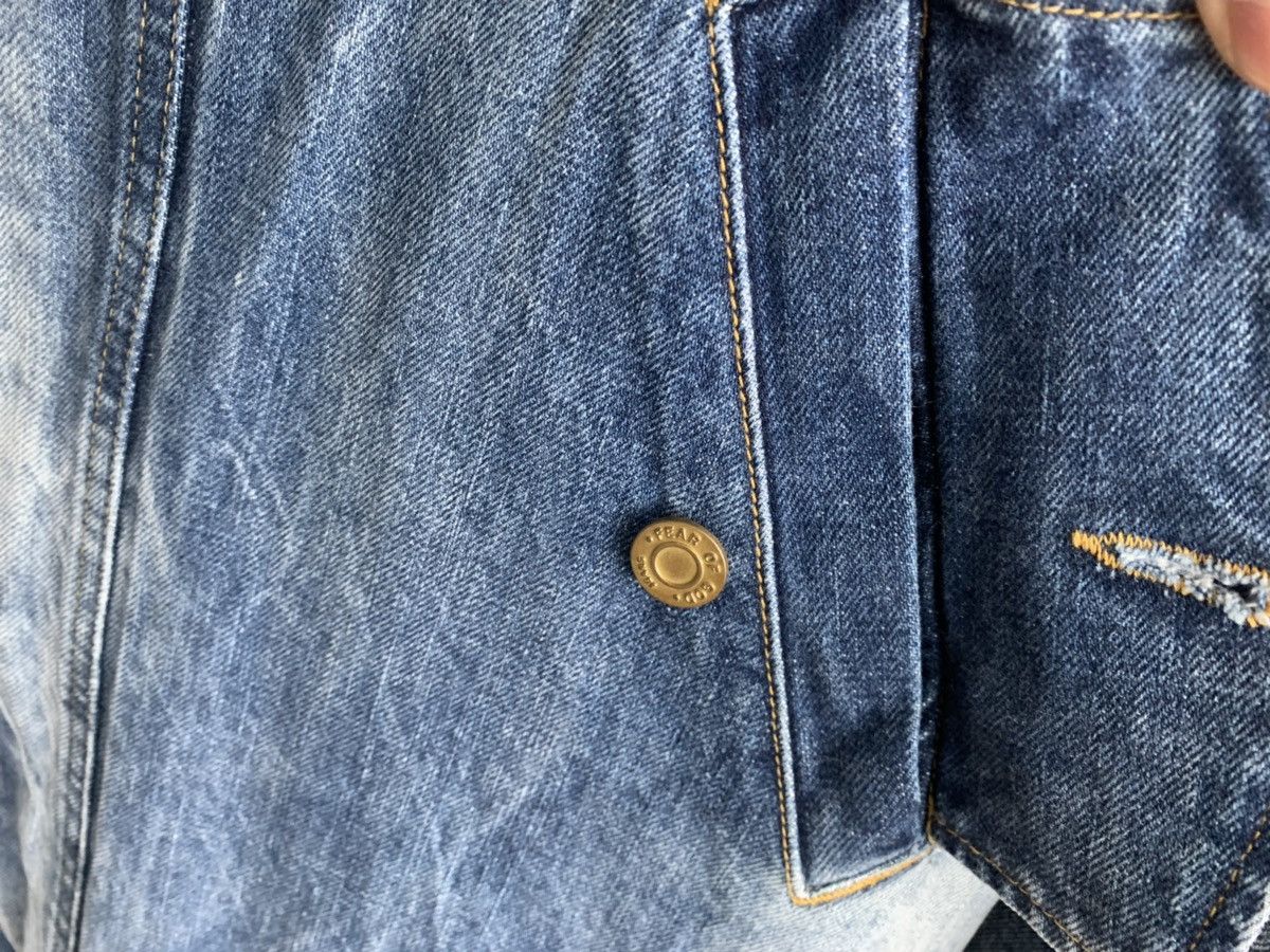 Fear of God Fear of God Denim Shearling Zipped Coat Size US M / EU 48-50 / 2 - 5 Thumbnail