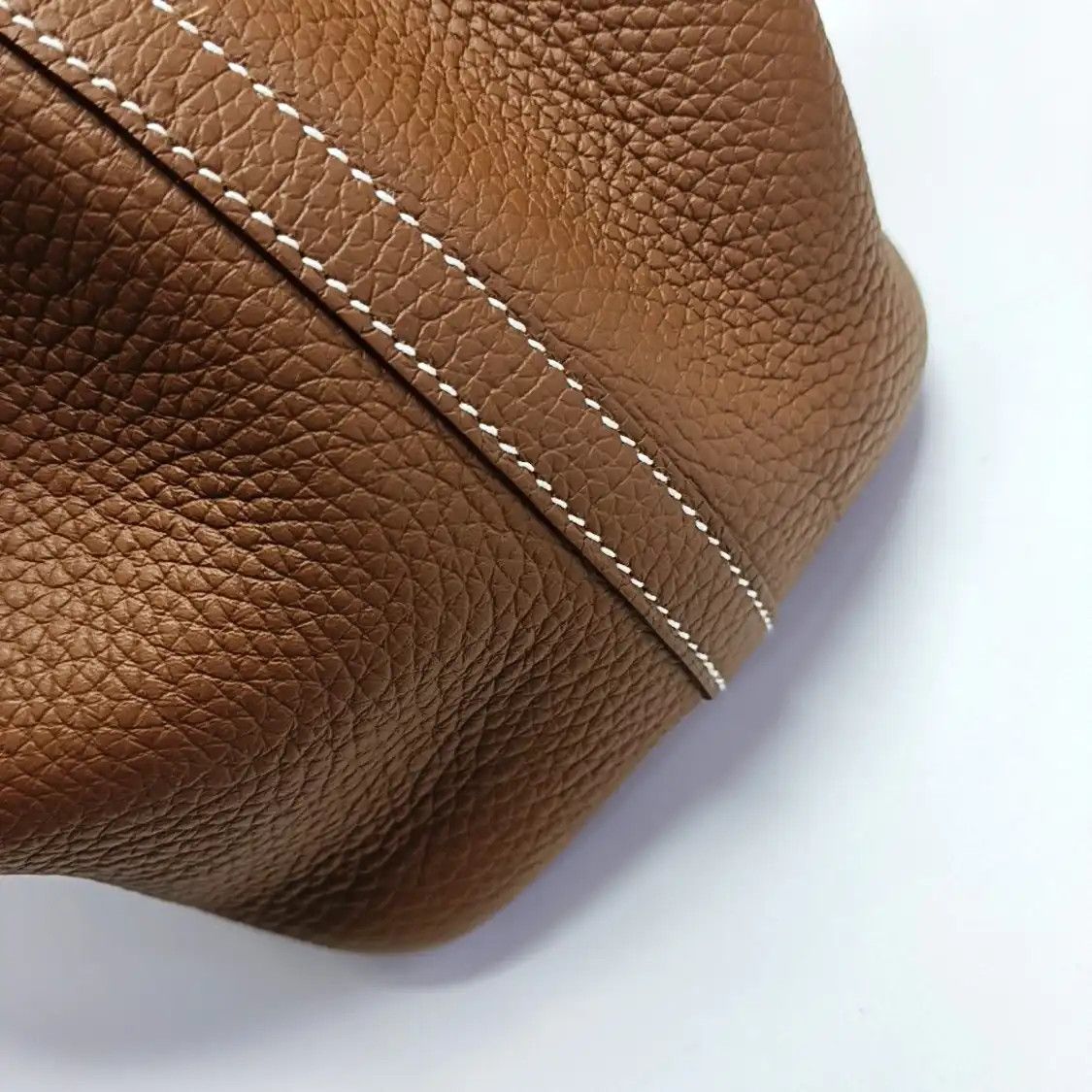 Hermes Hermes Picotin Lock 18 Gold Brown Clemence cowhide leather picotin handbag silve Size ONE SIZE - 10 Thumbnail