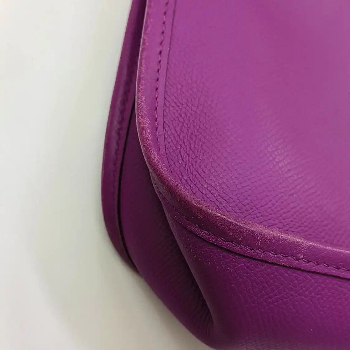 Hermes Hermes Vespa 28 lavender Epsom cowhide leather shoulder bag crossbody bag silver Size ONE SIZE - 17 Thumbnail