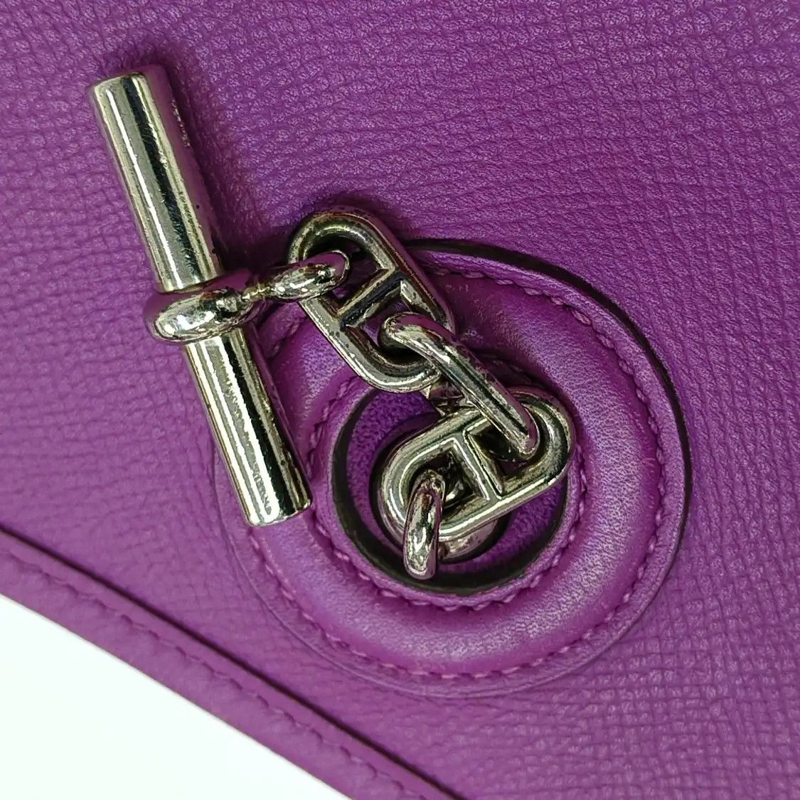 Hermes Hermes Vespa 28 lavender Epsom cowhide leather shoulder bag crossbody bag silver Size ONE SIZE - 9 Thumbnail