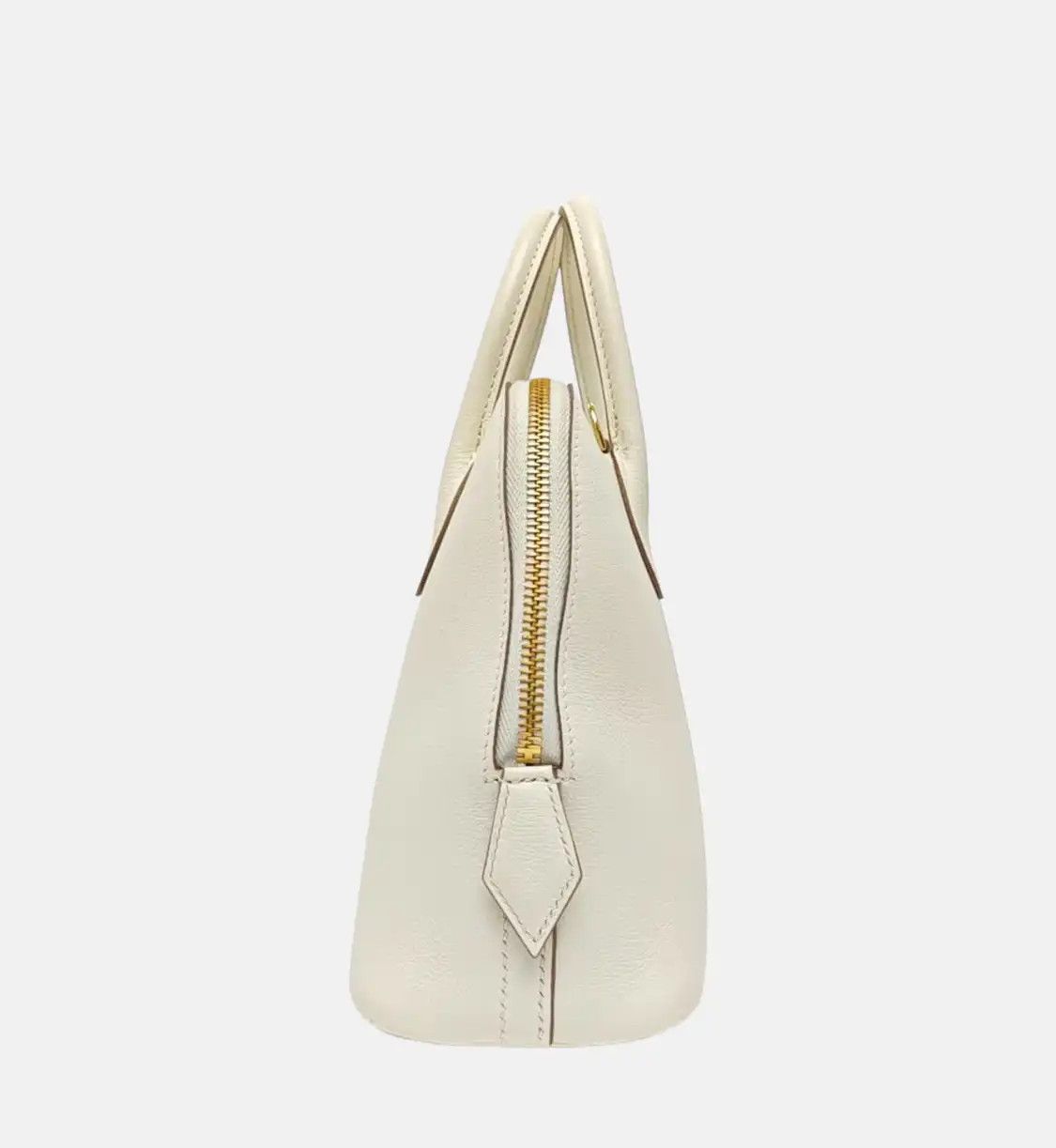 Hermes Hermes Bolide Pure White Evercolor cowhide leather Bolide bag shoulder bag handb Size ONE SIZE - 3 Thumbnail