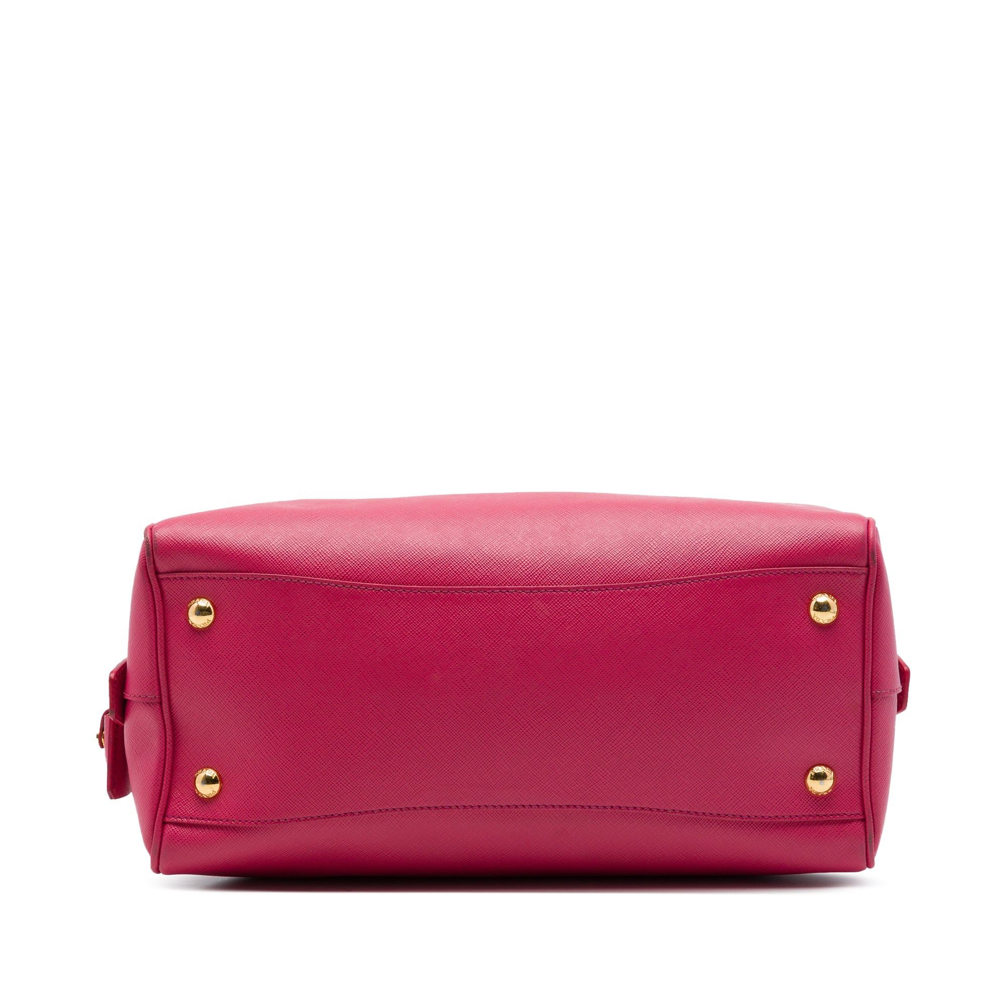 Prada Saffiano Lux Convertible Bowler Bag Size ONE SIZE - 3 Thumbnail