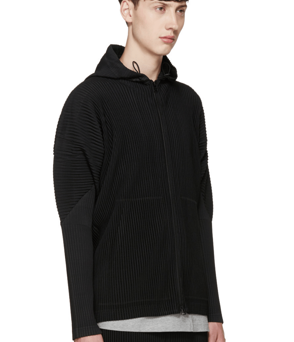 PLEATS PLEASE ISSEY MIYAKE｜HOODIES/SWEATS (PP56JC154-15 Pleats Please Issey Miyake Pleated Zip Front Hoodie | Nordstrom