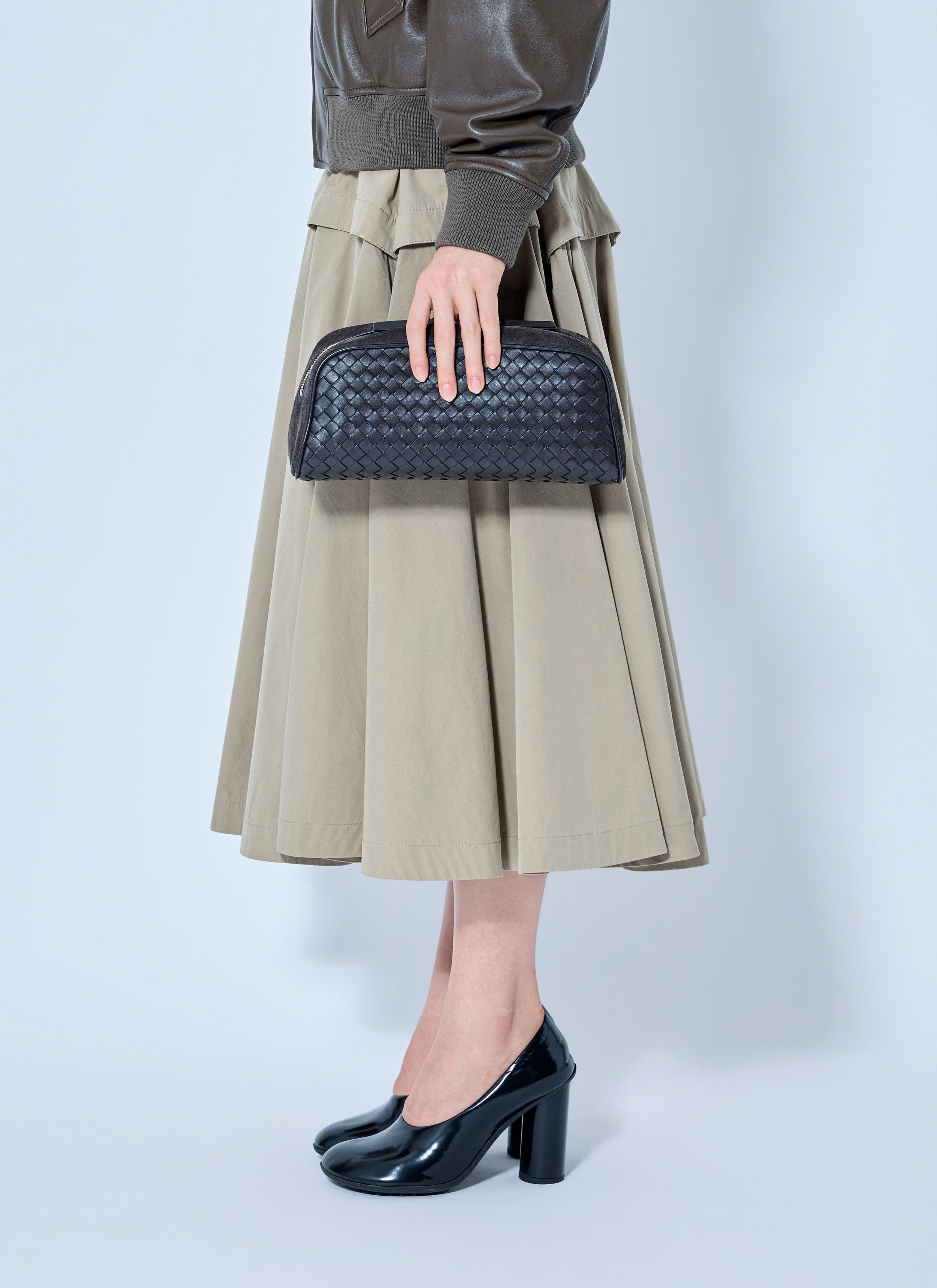 Bottega Veneta Large Nodo Leather Pouch Size ONE SIZE - 6 Thumbnail