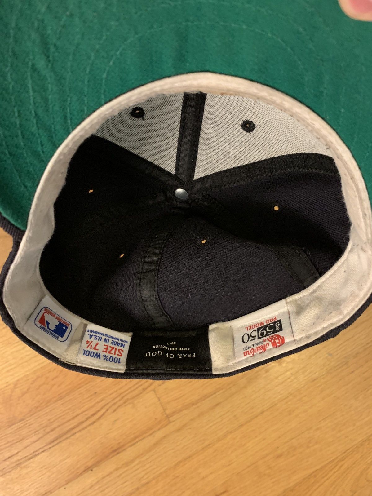 Fear of God × New Era New era 5th Collection Hat x fear of god 7 1/4 Size ONE SIZE - 6 Thumbnail