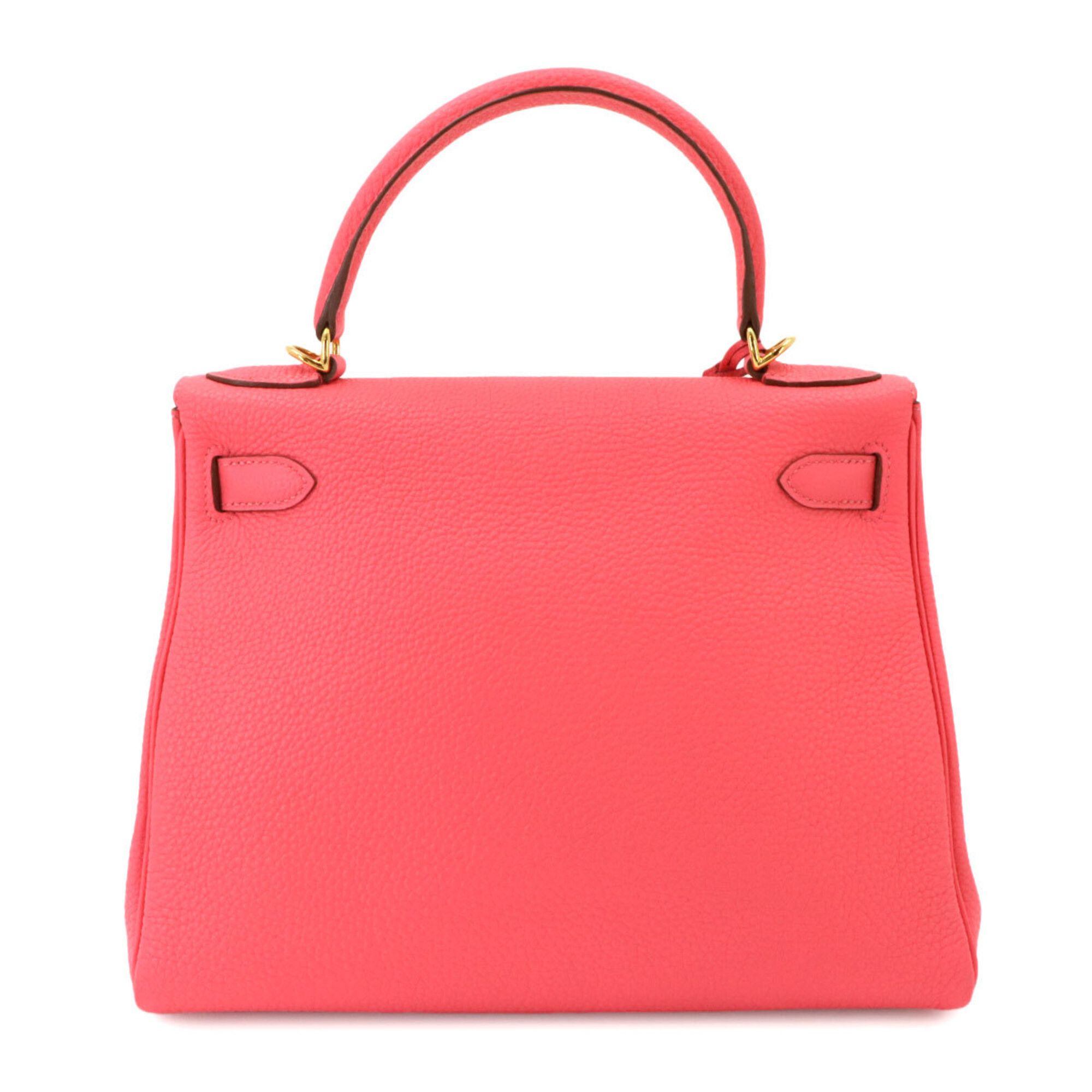 Hermes Hermes Kelly 28 Togo Rose Lipstick 2-way Hand/Shoulder Handbag □P stamp Inside stitching Gold hardware Size ONE SIZE - 2 Thumbnail