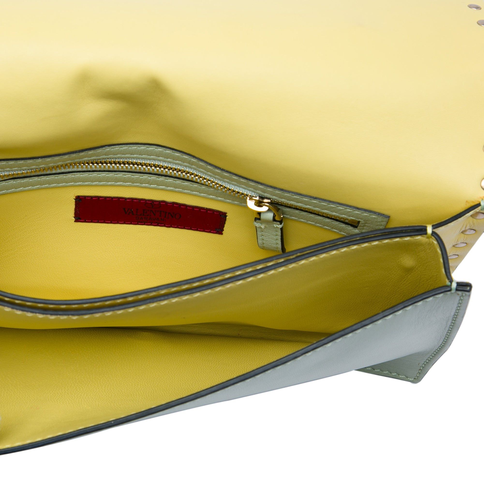 Valentino Nappa Watercolor Rockstud Wristlet Clutch Size ONE SIZE - 4 Thumbnail