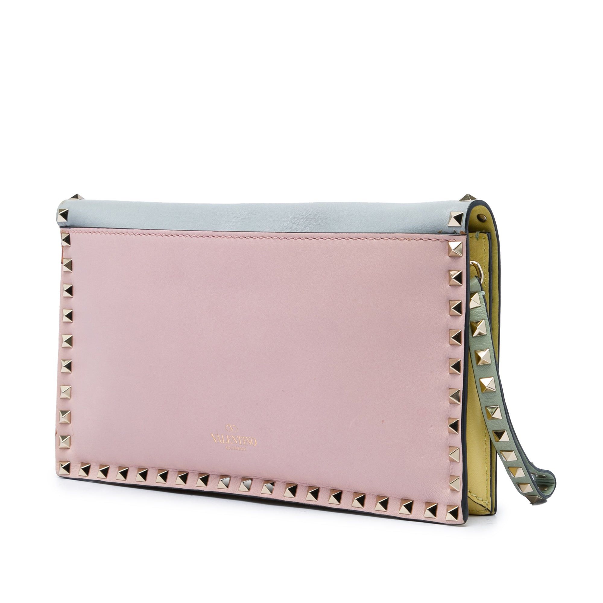 Valentino Nappa Watercolor Rockstud Wristlet Clutch Size ONE SIZE - 2 Thumbnail