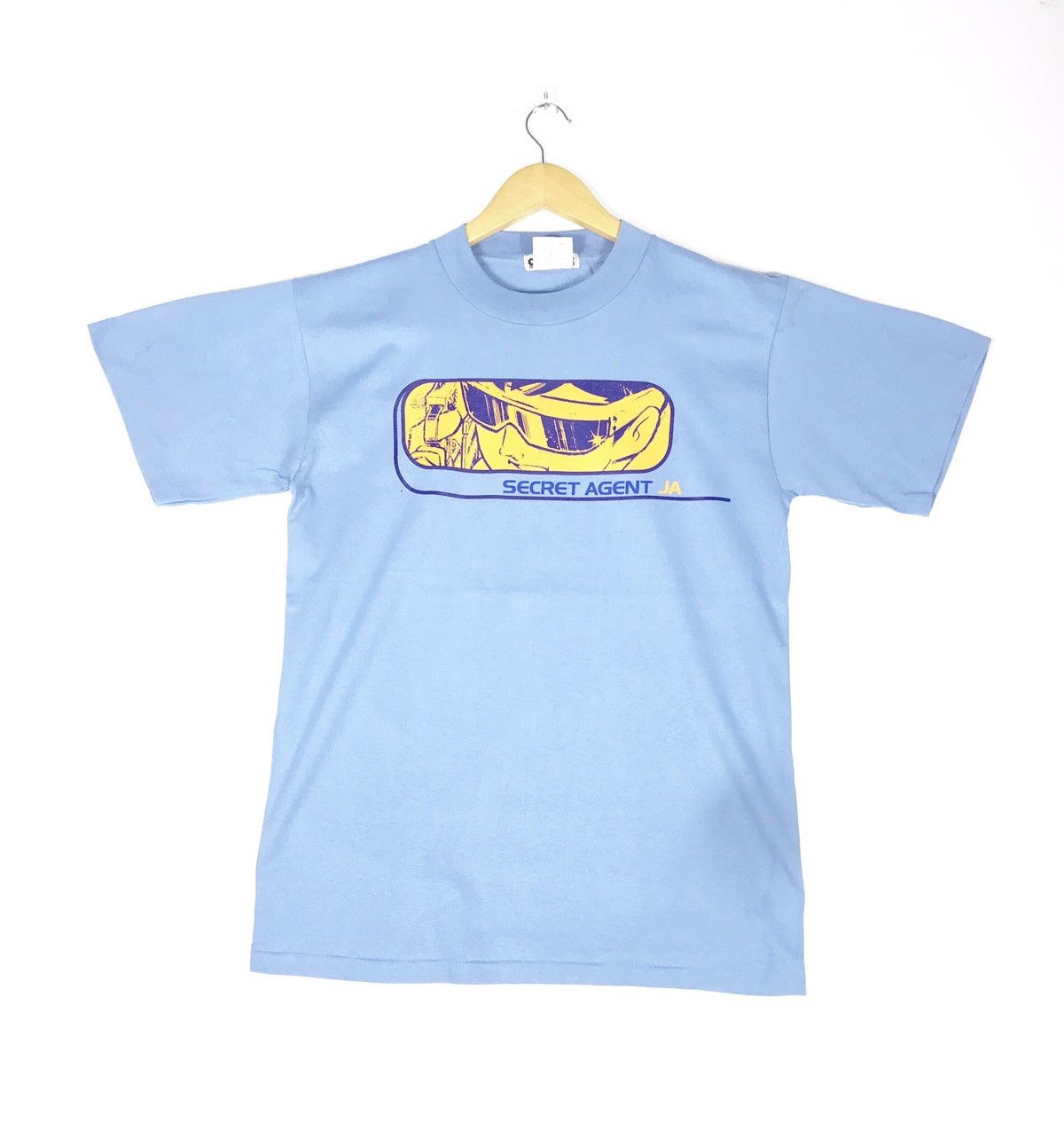 vintage 90s secret agent JA japanese anime akira t-shirts