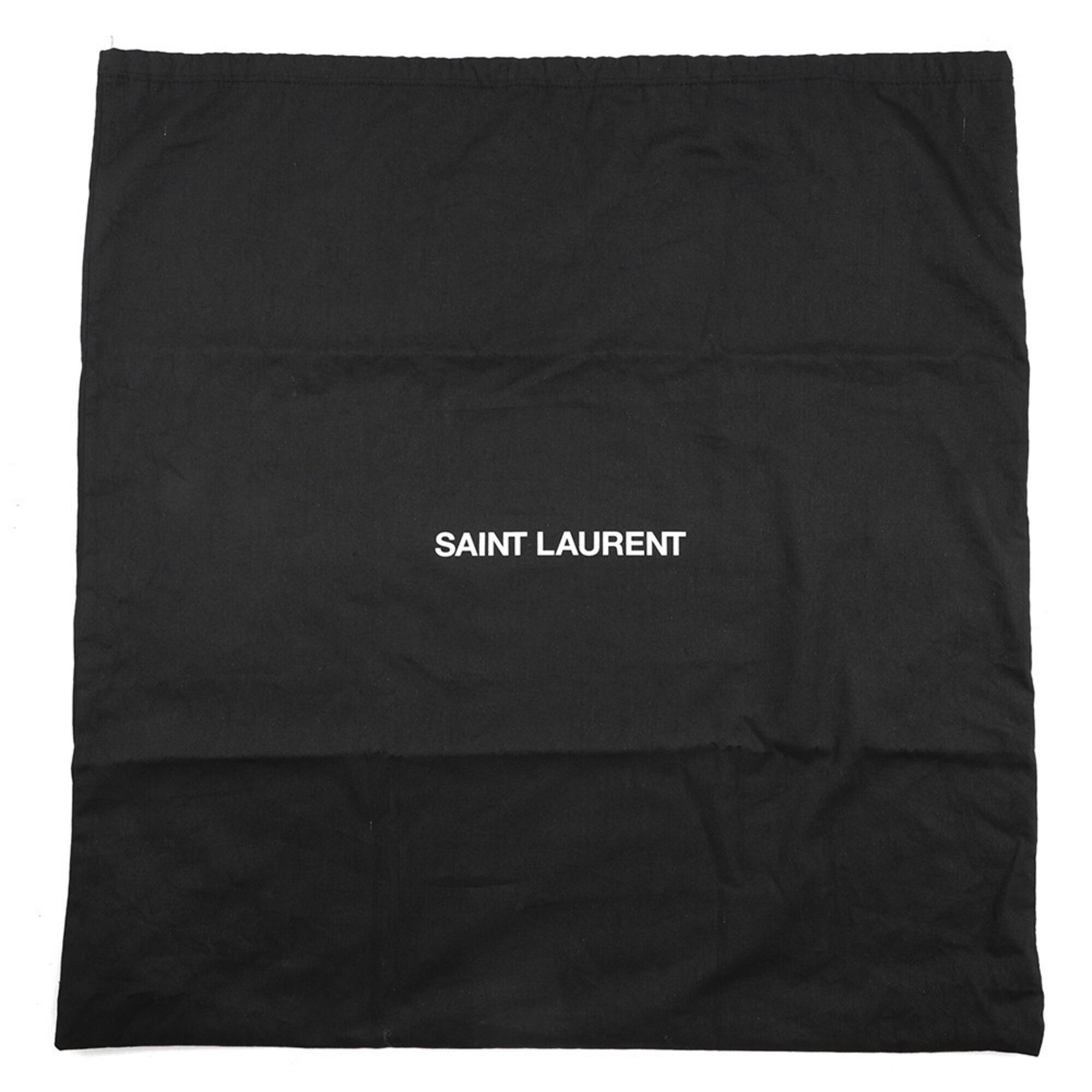 Yves Saint Laurent Yves Saint Laurent Saint Laurent Paris Raffia Tote Bag 756269 SAINT LAURENT PARIS Handbag Black Size ONE SIZE - 13 Thumbnail