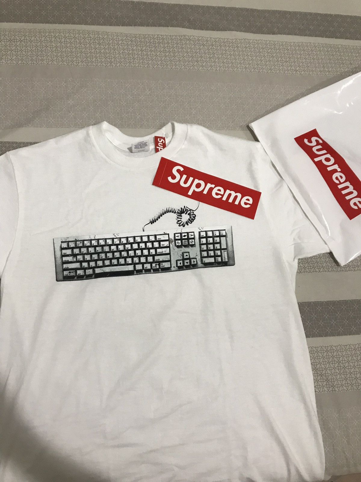 Supreme keyboard shirt sales
