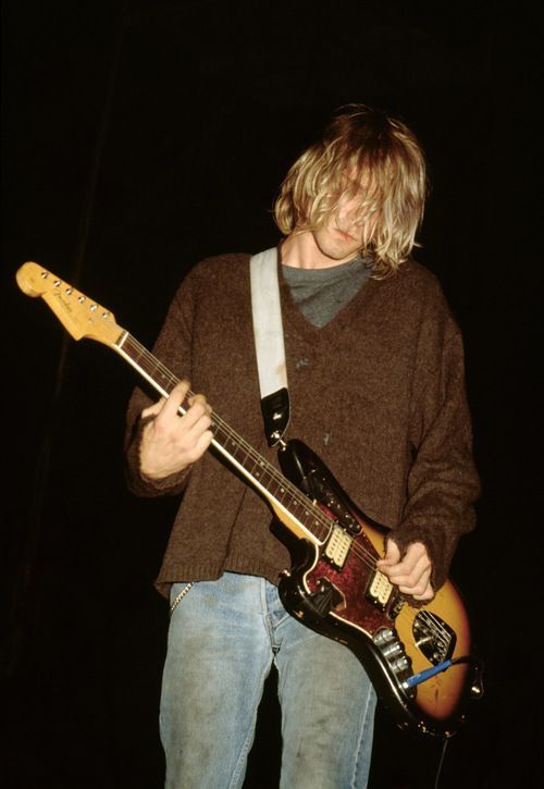 Maison Margiela Kurt Cobain V Neck Sweater | Grailed