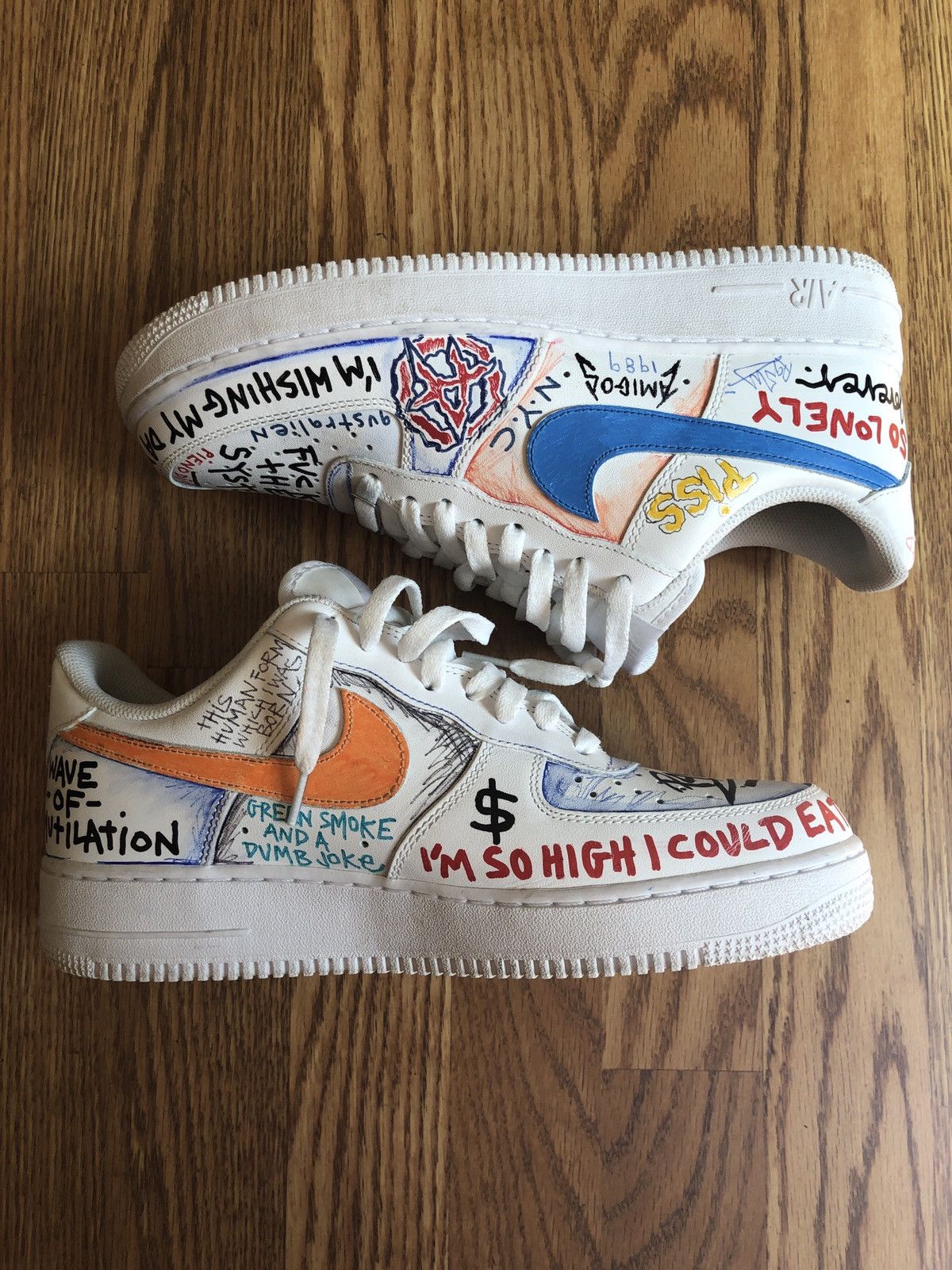 vlone custom af1