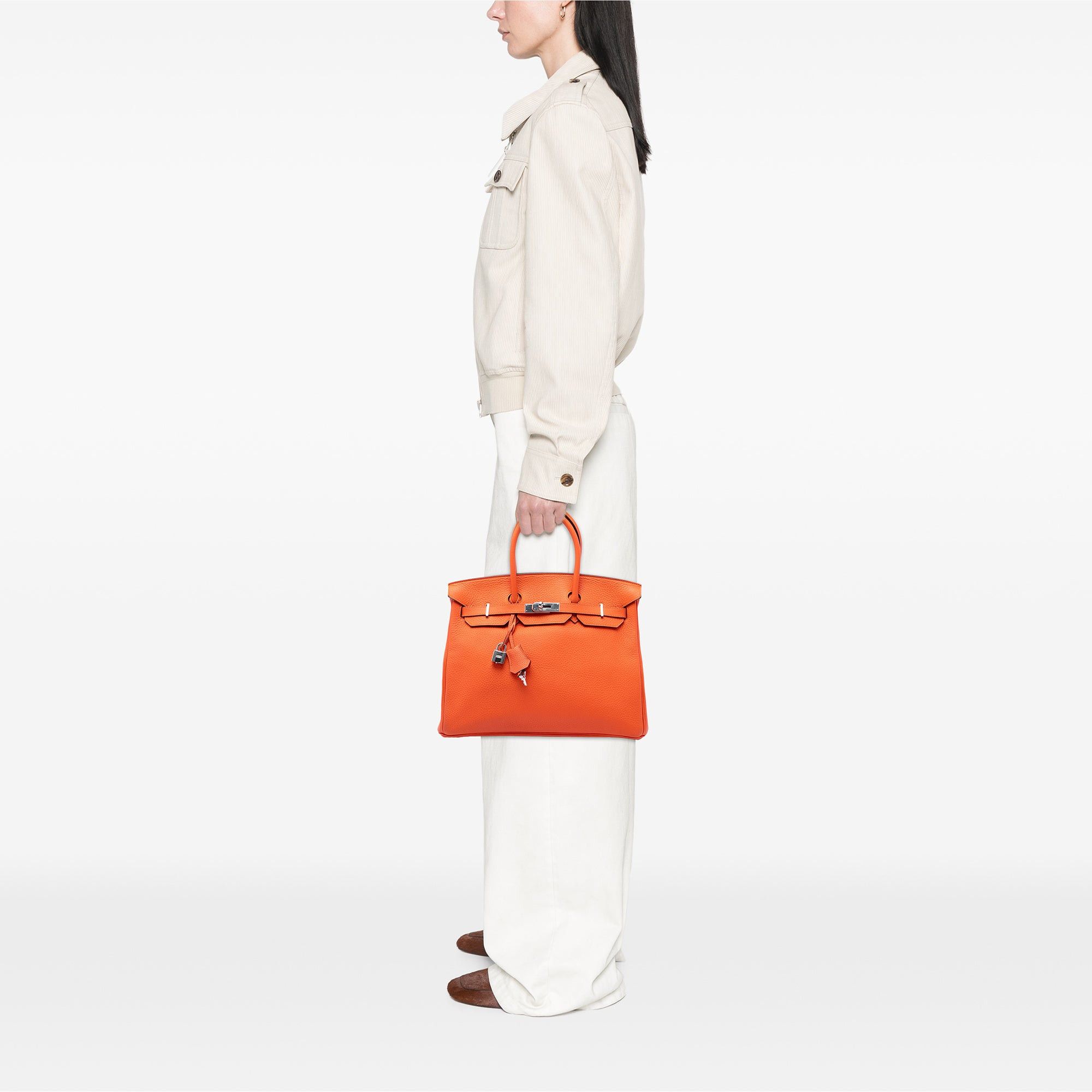 Hermes Clemence Birkin Retourne 35 Size ONE SIZE - 6 Thumbnail