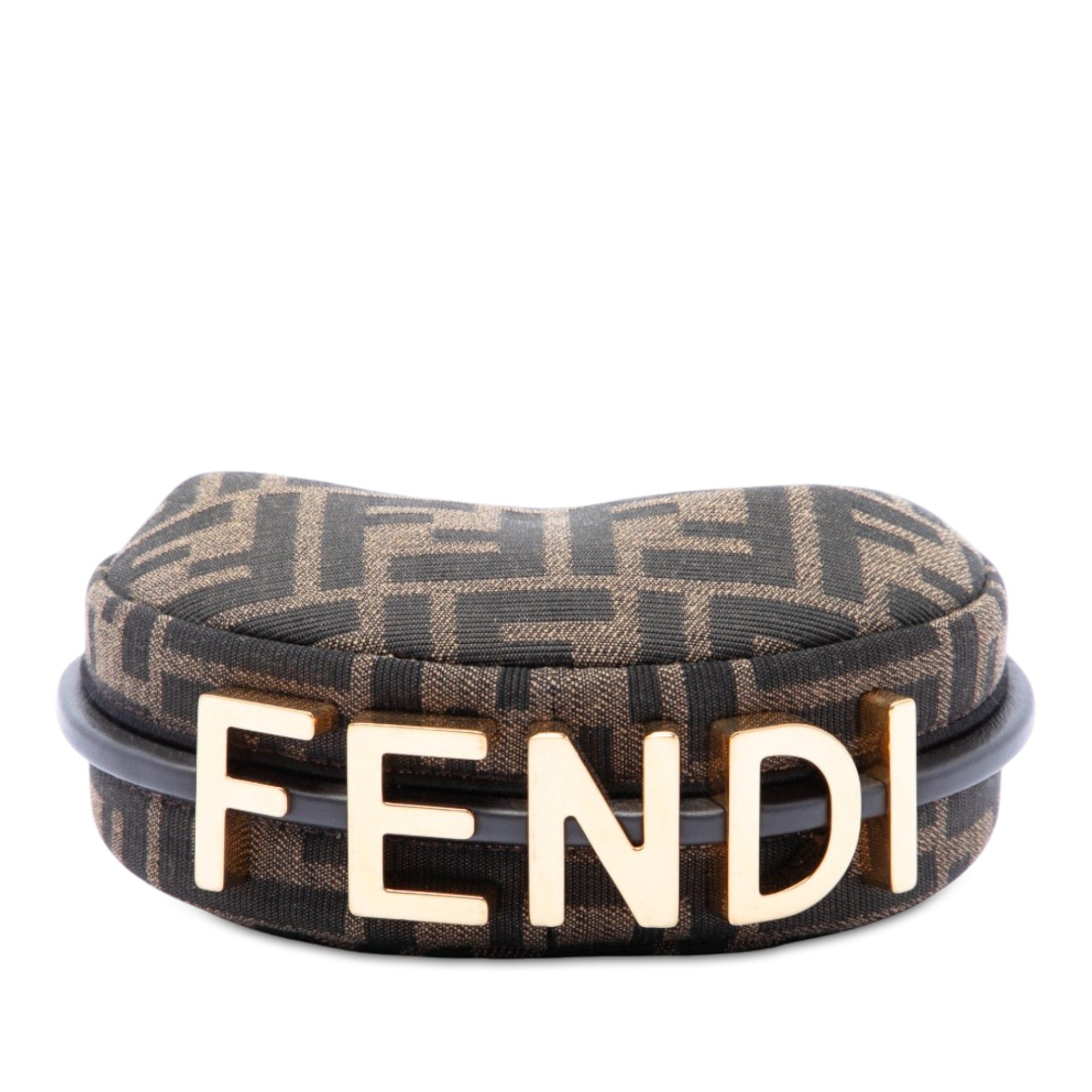 Fendi Nano FF Jacquard Fendigraphy Hobo Size ONE SIZE - 3 Thumbnail