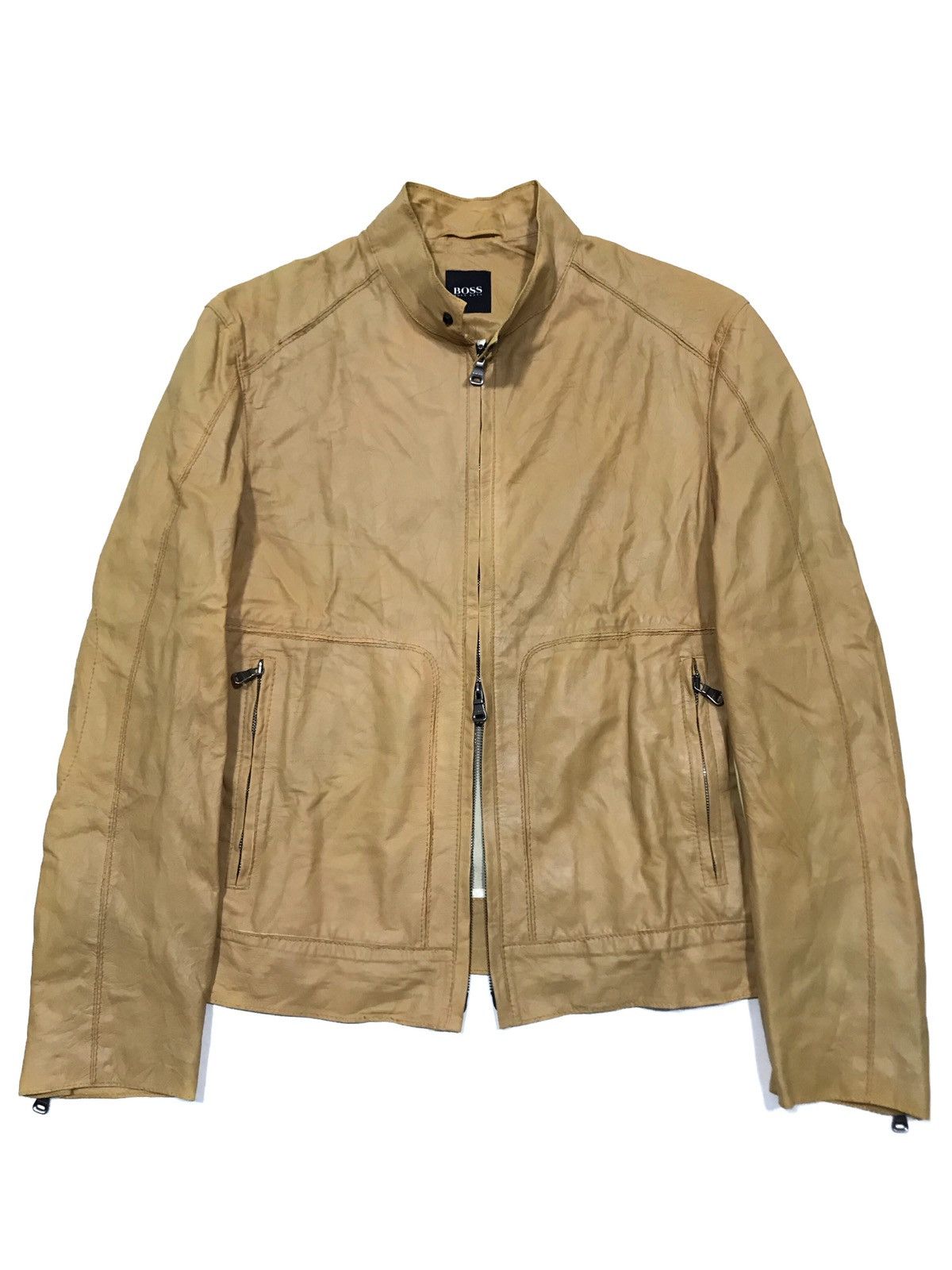 Calfskin Thin Leather Jacket