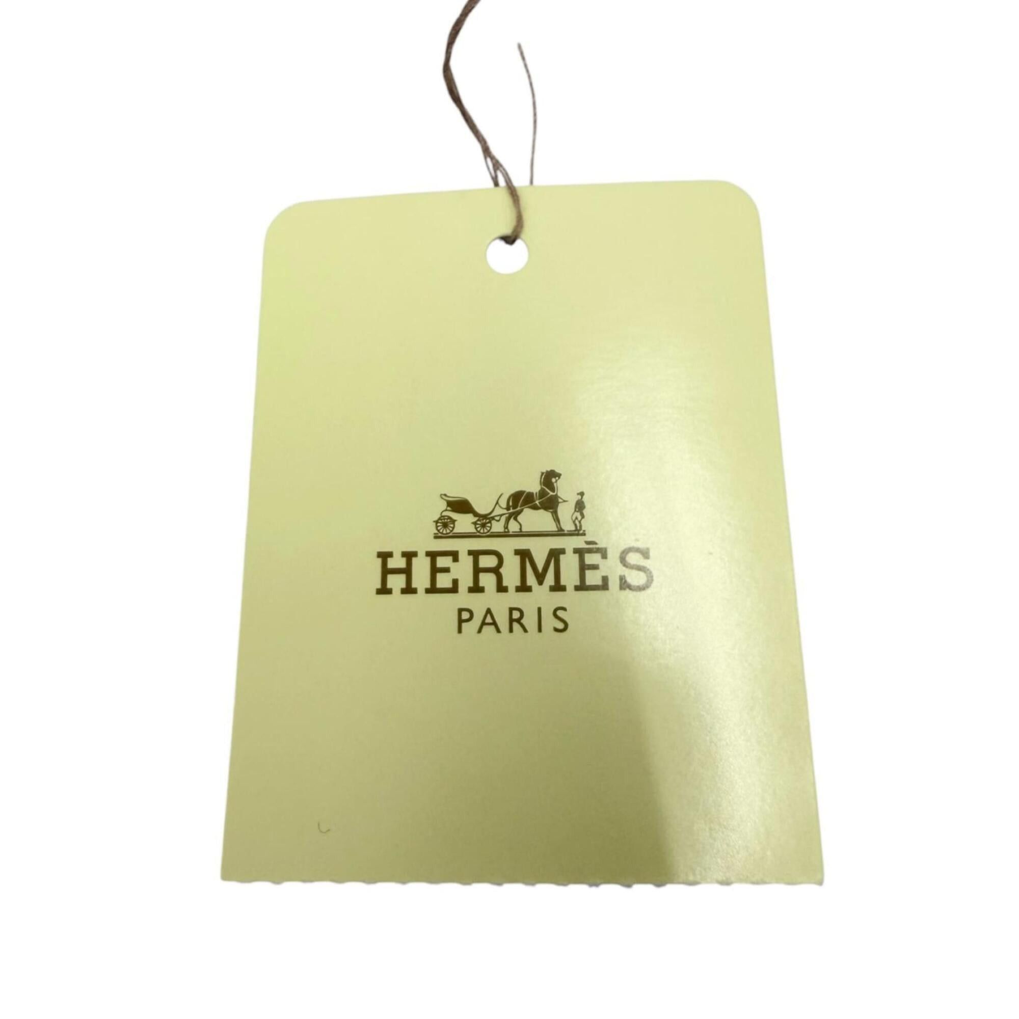 Hermes HERMES Silky City 33 PM La Marche du Zambeze (The March on the Zambezi River) 100% Silk Barenia Orange Poppy Fauve Shoulder Bag, X Stamp, Made in France, Women's, with Dust Bag Size ONE SIZE - 13 Thumbnail