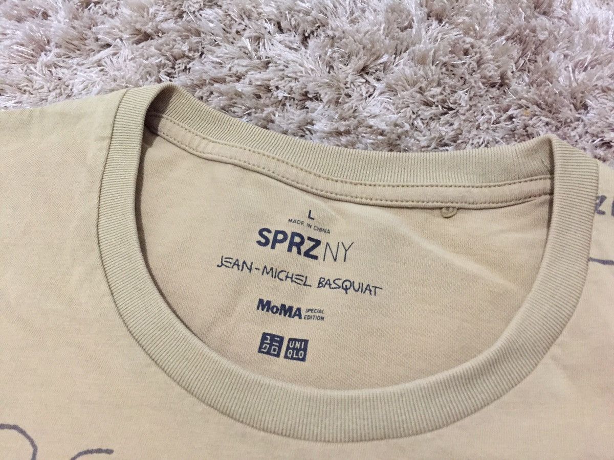 Jean-Michel Basquiat SPRZNY x Jean-Michel Basquiat x MoMA x Uniqlo Grailed Tee Size US M / EU 48-50 / 2 - 3 Thumbnail
