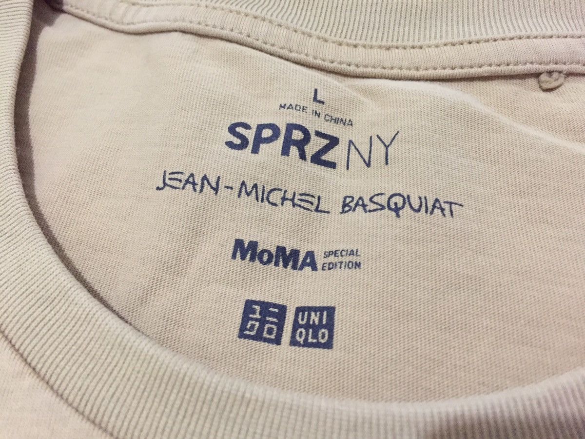 Jean-Michel Basquiat SPRZNY x Jean-Michel Basquiat x MoMA x Uniqlo Grailed Tee Size US M / EU 48-50 / 2 - 4 Thumbnail