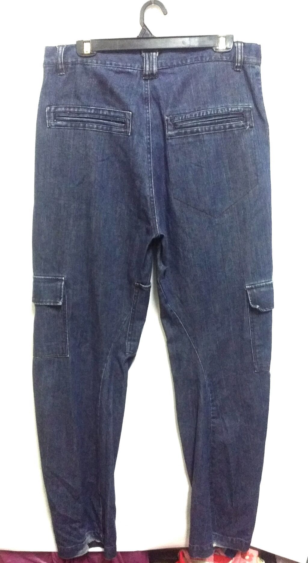Japanese Brand (J58) custome multipocket denime - like engineered jeans Size US 36 / EU 52 - 5 Thumbnail