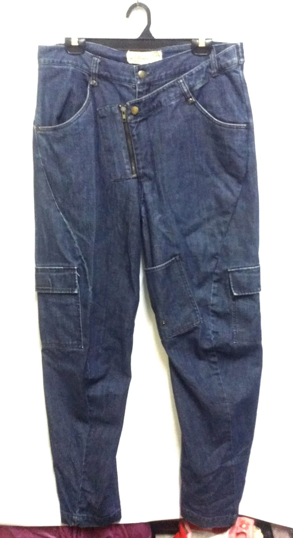 Japanese Brand (J58) custome multipocket denime - like engineered jeans Size US 36 / EU 52 - 1 Thumbnail