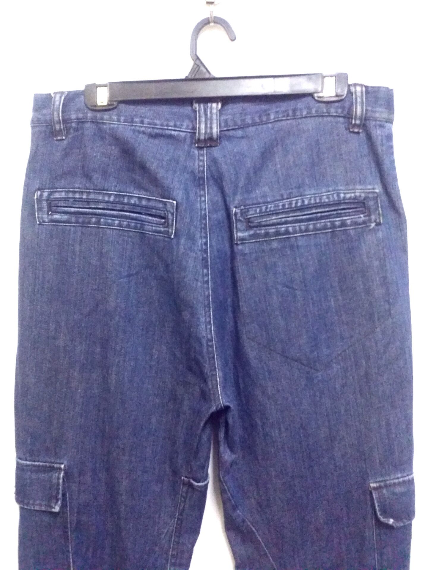 Japanese Brand (J58) custome multipocket denime - like engineered jeans Size US 36 / EU 52 - 6 Thumbnail