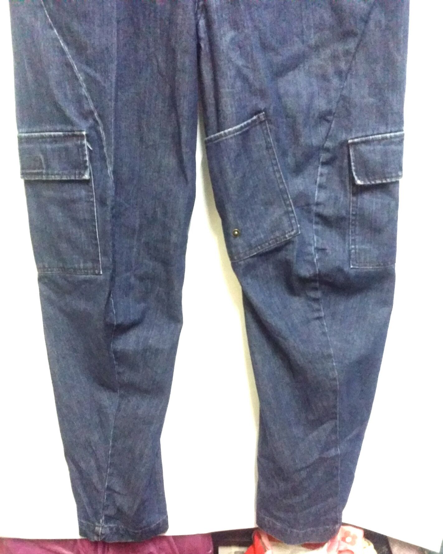 Japanese Brand (J58) custome multipocket denime - like engineered jeans Size US 36 / EU 52 - 3 Thumbnail
