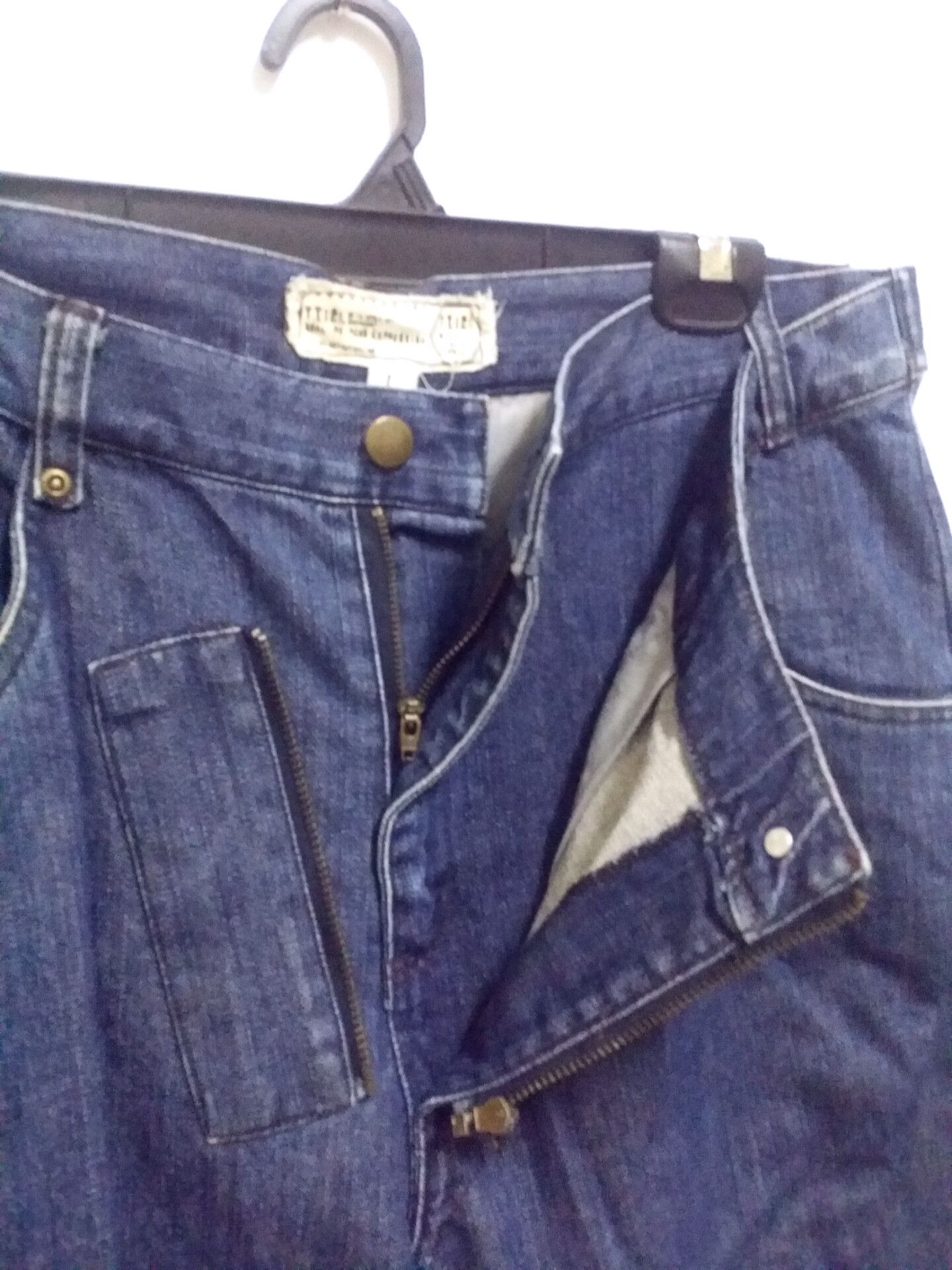 Japanese Brand (J58) custome multipocket denime - like engineered jeans Size US 36 / EU 52 - 4 Thumbnail