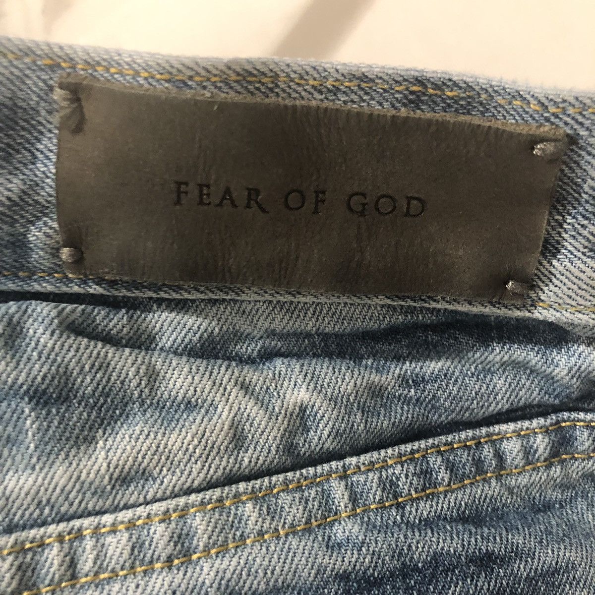 Fear of God Fear Of God Denim Jeans Size US 34 / EU 50 - 4 Thumbnail