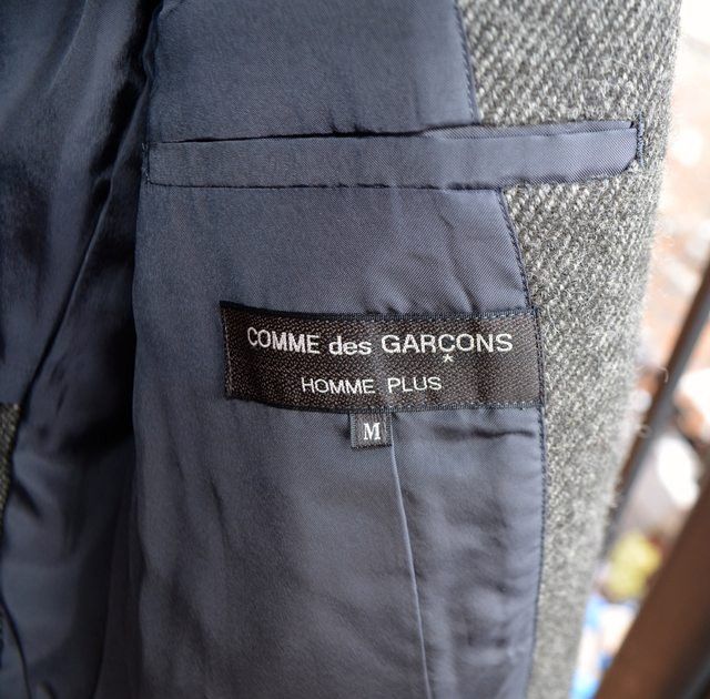 Comme des Garcons Textured Grey Wool jacket Size US M / EU 48-50 / 2 - 2 Preview