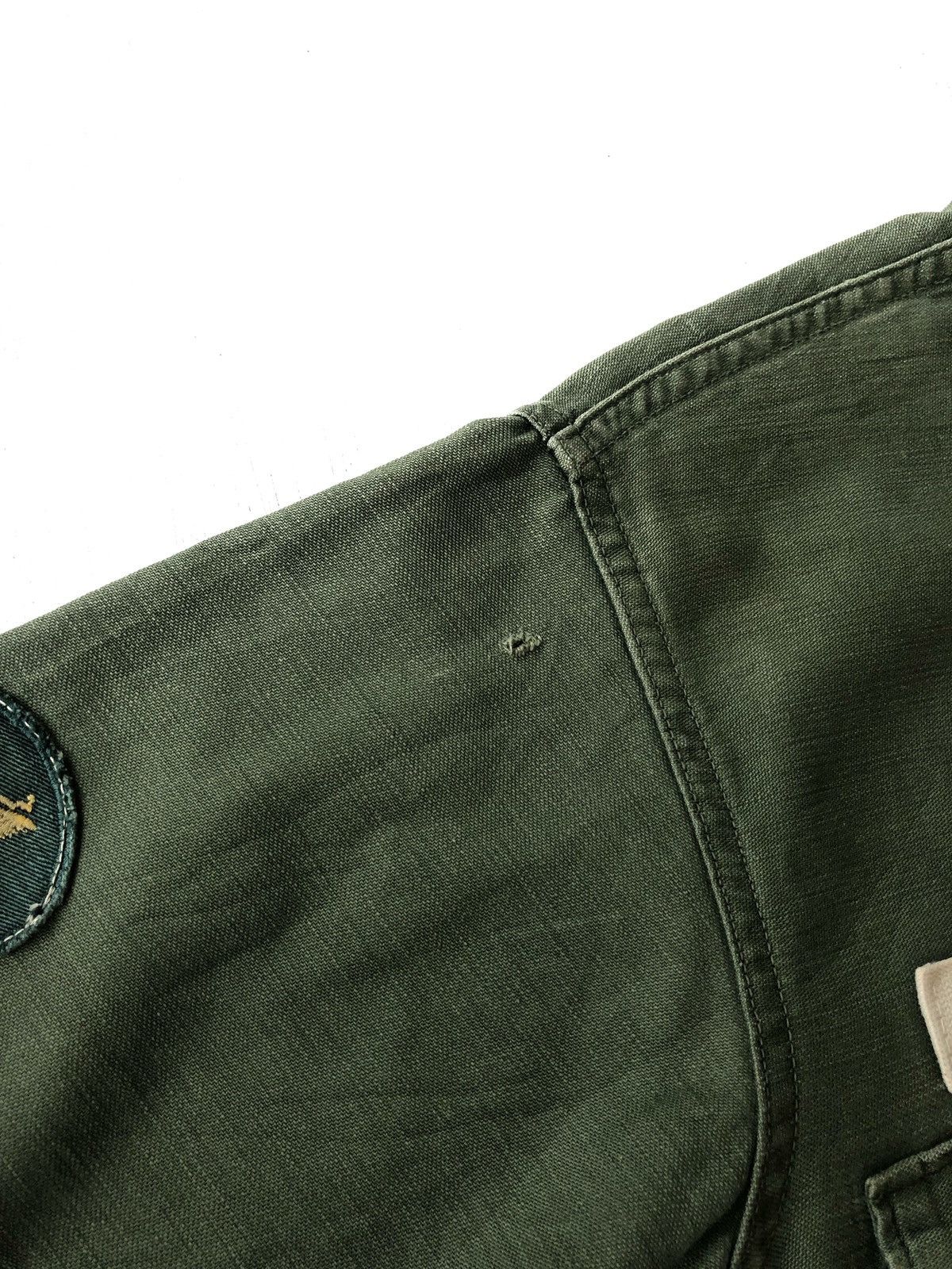 Vintage Vintage 83' OG US Army Military "Clervi" Memorial Shirt Size US M / EU 48-50 / 2 - 8 Thumbnail