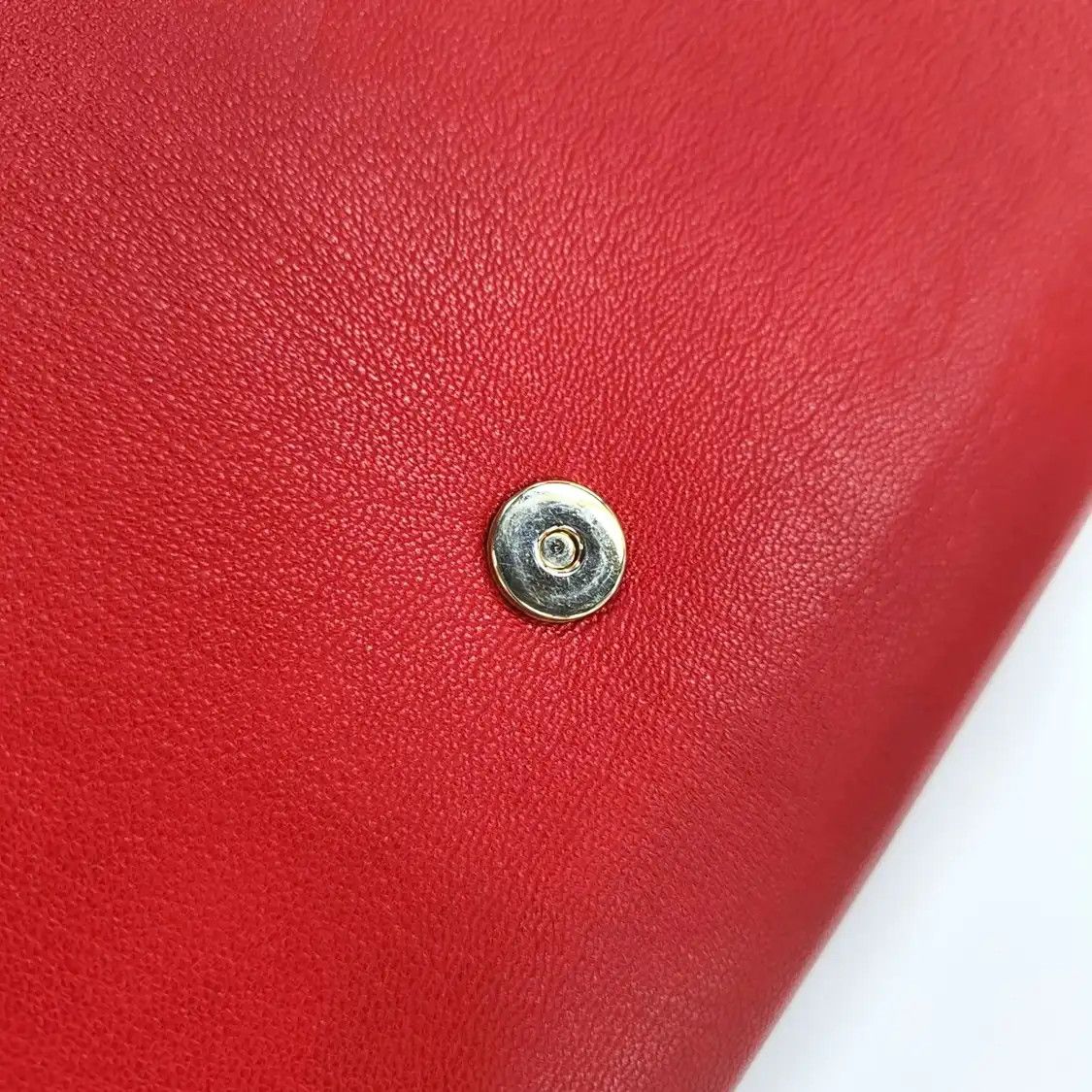 Saint Laurent Paris Saint Laurent Paris YSL BELLE JOUR rose redcowhide leather clutch gold hardware Size ONE SIZE - 6 Thumbnail