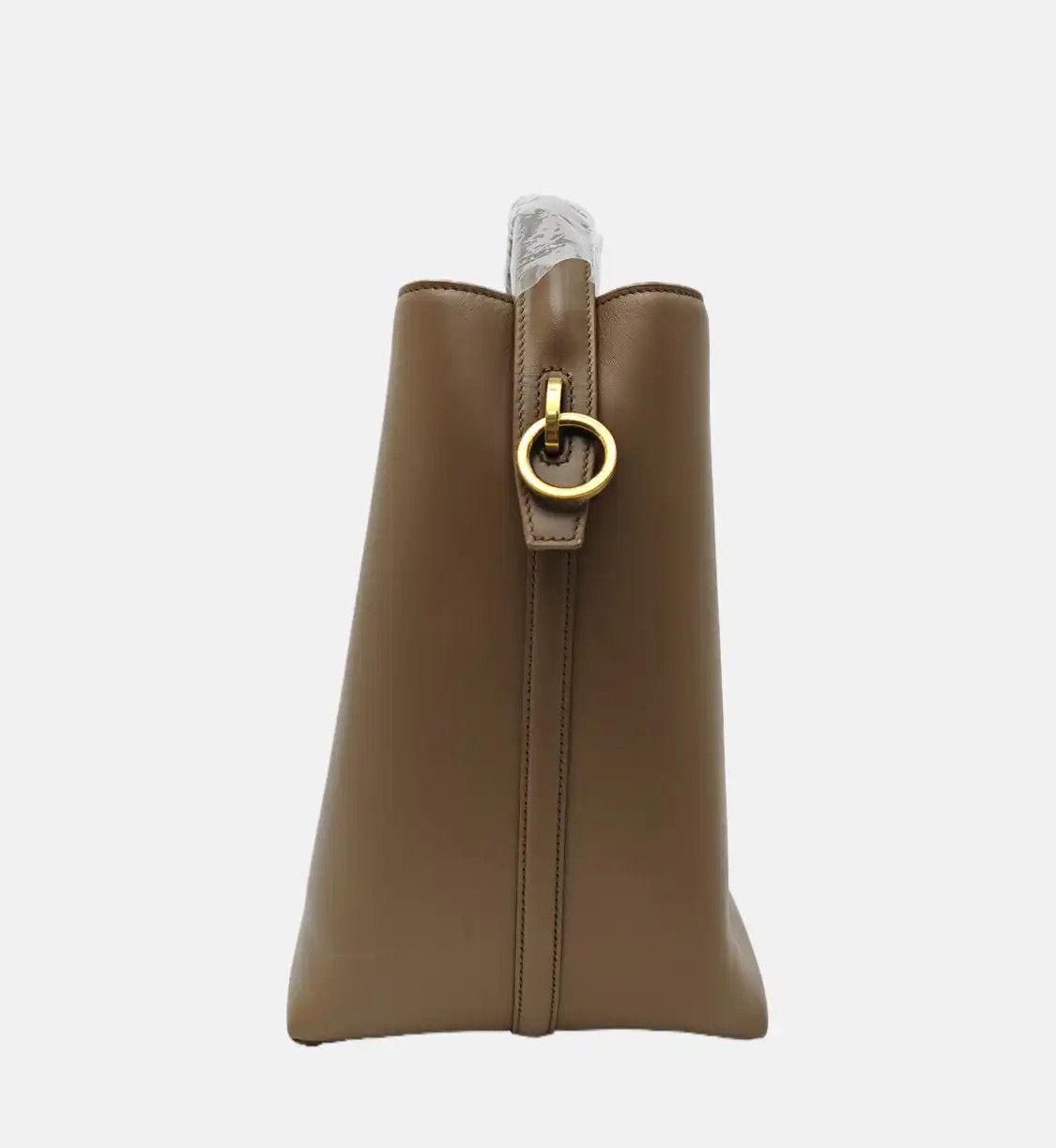 Saint Laurent Paris Saint Laurent Paris YSL LE 37 Large brown cowhide leather shoulder bag handbag c Size ONE SIZE - 4 Thumbnail