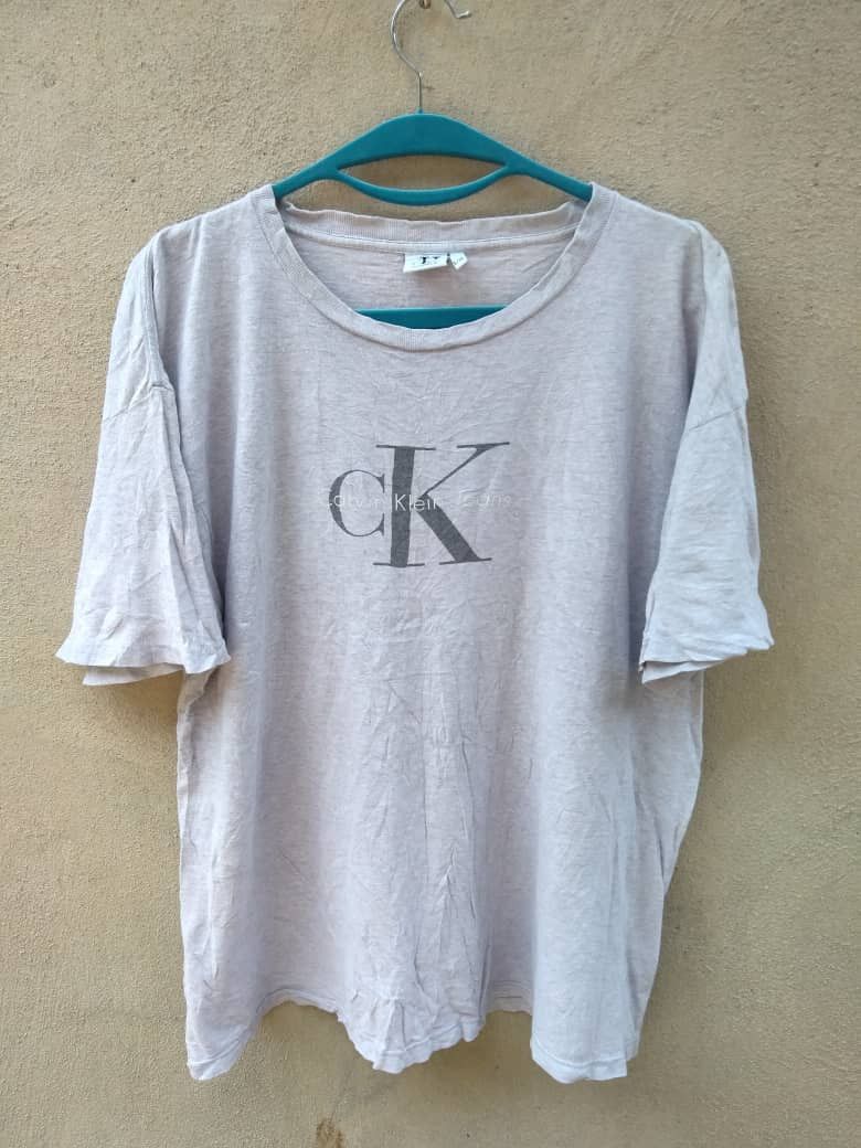 Calvin Klein VINTAGE 90s CALVIN KLEIN BIG LOGO Size US XL / EU 56 / 4 - 1 Thumbnail