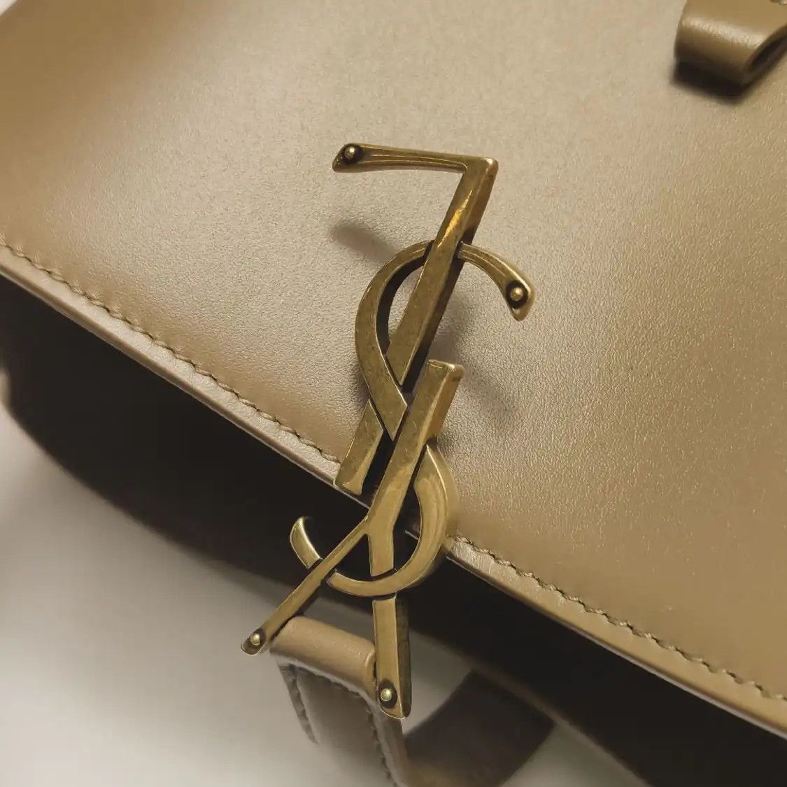 Saint Laurent Paris Saint Laurent Paris YSL LE 37 Small brown cowhide leather quilted crossbody bag Size ONE SIZE - 9 Thumbnail