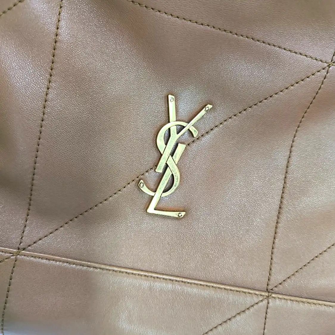 Saint Laurent Paris Saint Laurent Paris YSL JAMIE POCHON brown sheepskin quilted shoulder bag clutch Size ONE SIZE - 9 Thumbnail