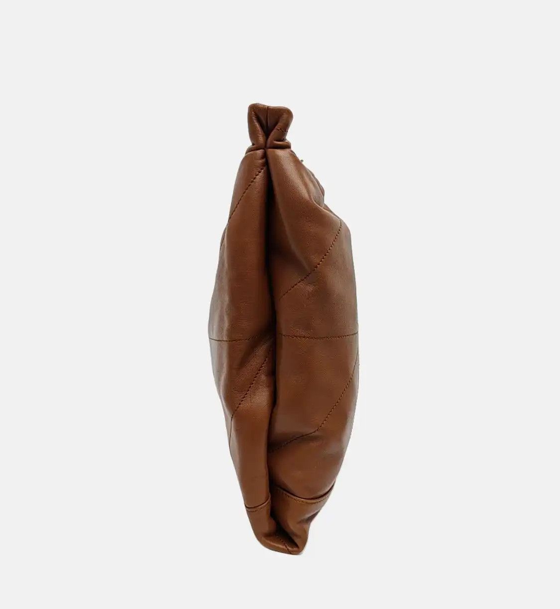 Saint Laurent Paris Saint Laurent Paris YSL JAMIE POCHON brown sheepskin quilted shoulder bag clutch Size ONE SIZE - 4 Thumbnail