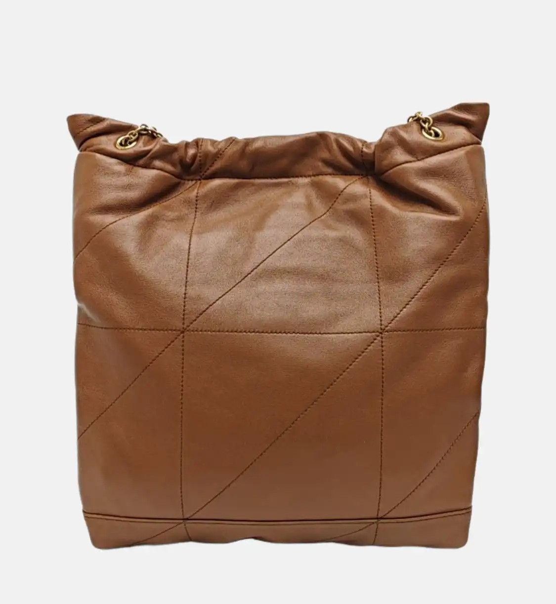 Saint Laurent Paris Saint Laurent Paris YSL JAMIE POCHON brown sheepskin quilted shoulder bag clutch Size ONE SIZE - 5 Thumbnail